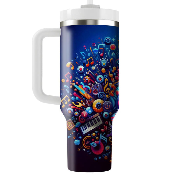 Nostalgic Music Notes  Tumbler Cups