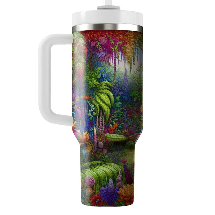 Botanical Garden Fantasy  Decorative Tumblers