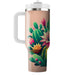 Cactus Bloom  Decorative Tumblers