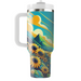 Sunflower Delight  Personalized Tumblers