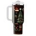 Retro Festivities - Holiday Celebration  Custom Tumblers