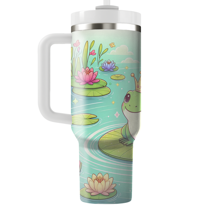 Whimsical Frog Prince  Decorative Tumblers