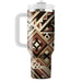 Geometric Tribal Triangle Dance  Decorative Tumblers