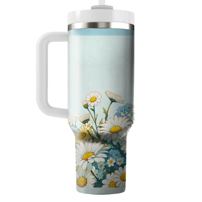 Sunshine Daisy Delight  Tumbler Cups