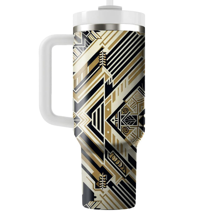 Geometric Art Deco Elegance  Tumblers For Gifts