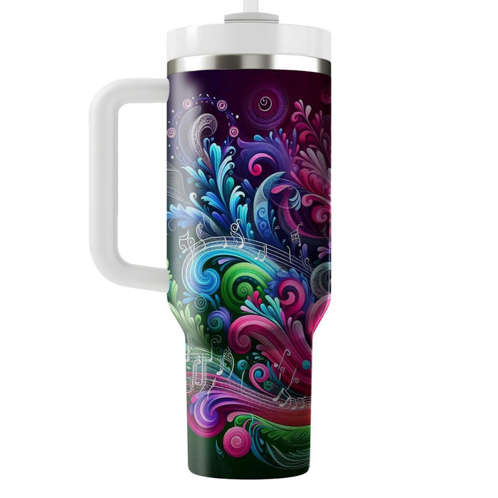 The Sound Of Spring - Festival Of Colors  Tumbler Cups