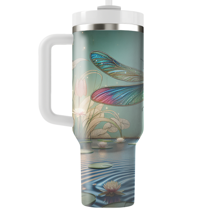 Mystical Dragonfly Dreams  Tumblers With Lids