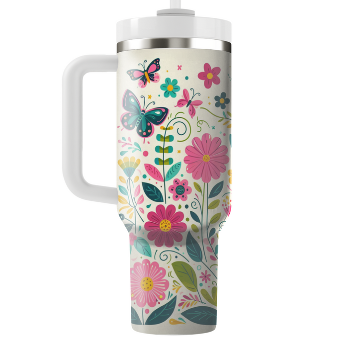 Whimsical Garden Party  Tumblers For Gifts