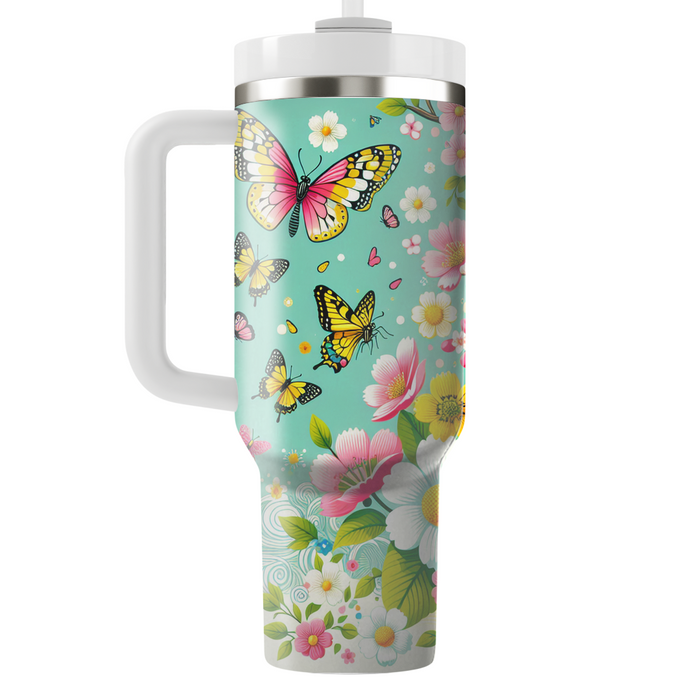 Spring Awakening Blossom  Personalized Tumblers