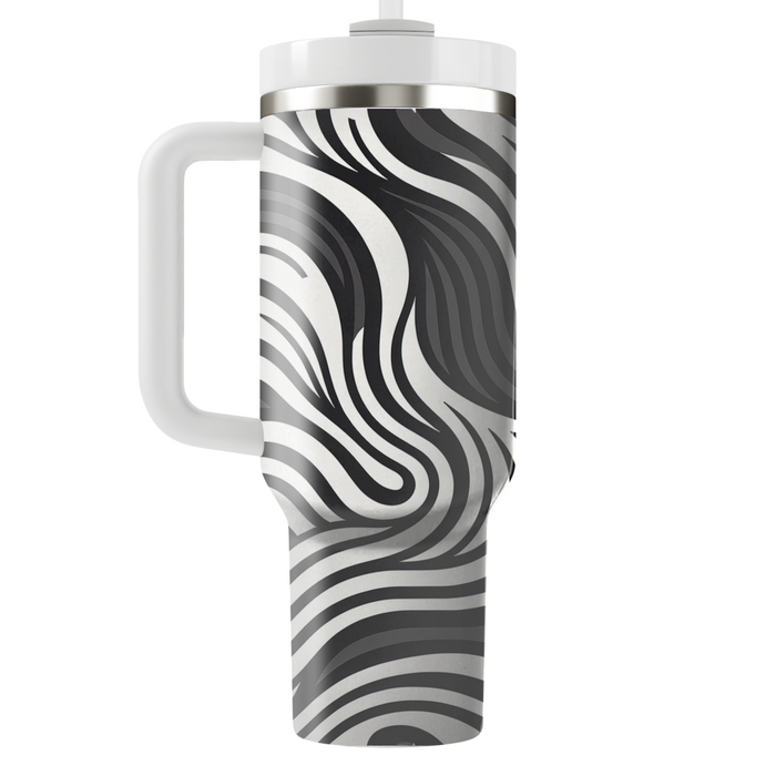 Simple Wave Pattern  Decorative Tumblers