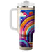 Funky Rainbow Arches  Decorative Tumblers