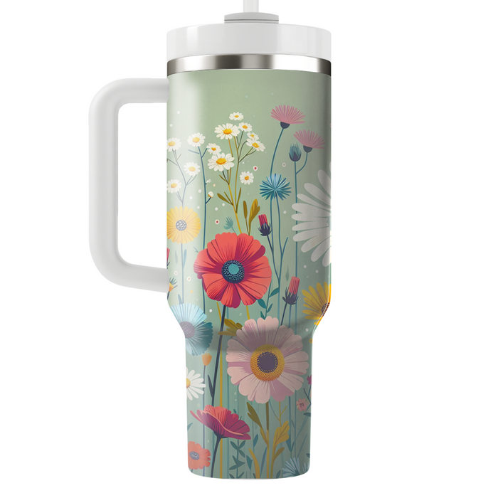 Wildflower Meadow  Custom Tumblers