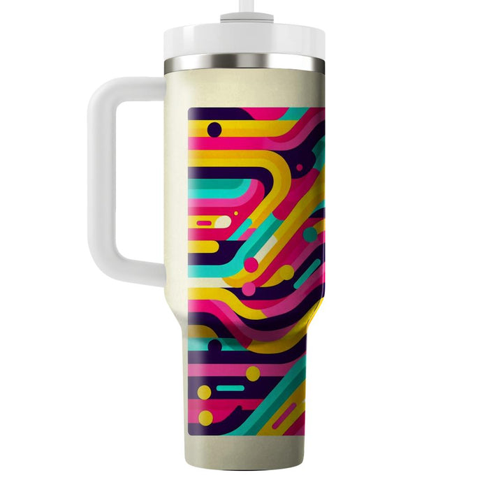 Dynamic Stripes  Insulated Tumblers