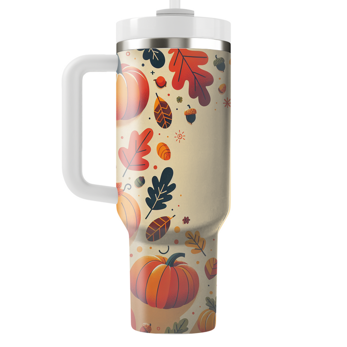 Autumn Harvest Fiesta Custom Tumblers