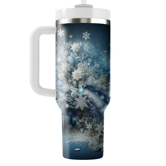 Winter Snowflake Dance  Tumblers For Gifts