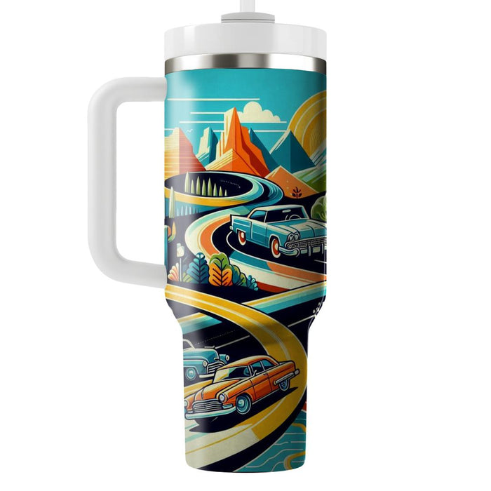 Classic 80s Road Trip  Insulated Tumblers