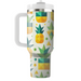 Tropical Pineapple Pattern  Insulated Tumblers