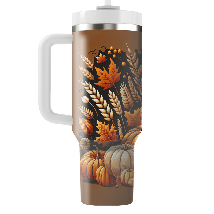 Autumn Harvest Abundance  Custom Tumblers