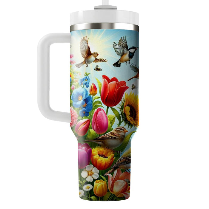 Spring Sunshine Blooms  Tumblers For Gifts