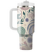 Floral Spiral Harmony Custom Tumblers