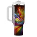 Vibrant Rainbow Rays  Tumbler Cups