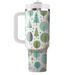 Whimsical Polka Dot Trees  Decorative Tumblers