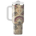 Art Deco Fan Motif Custom Tumblers