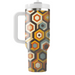 Retro Hexagon  Insulated Tumblers