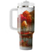 Autumn Forest Reflection  Decorative Tumblers