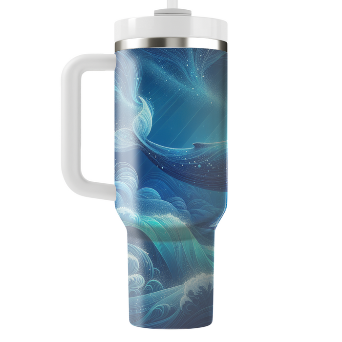 Majestic Whale Voyage  Decorative Tumblers