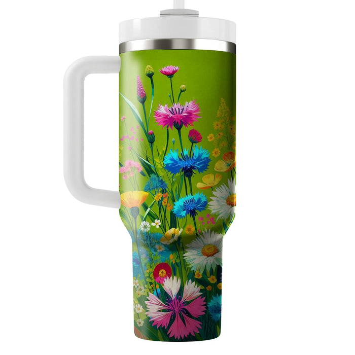 Wildflower Whimsy  Tumbler Cups