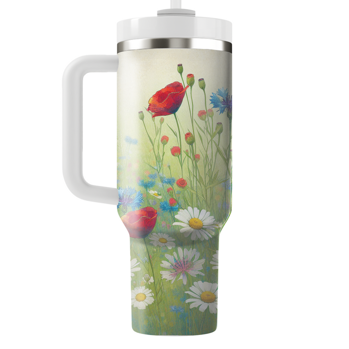 Wildflower Meadow Harmony  Insulated Tumblers