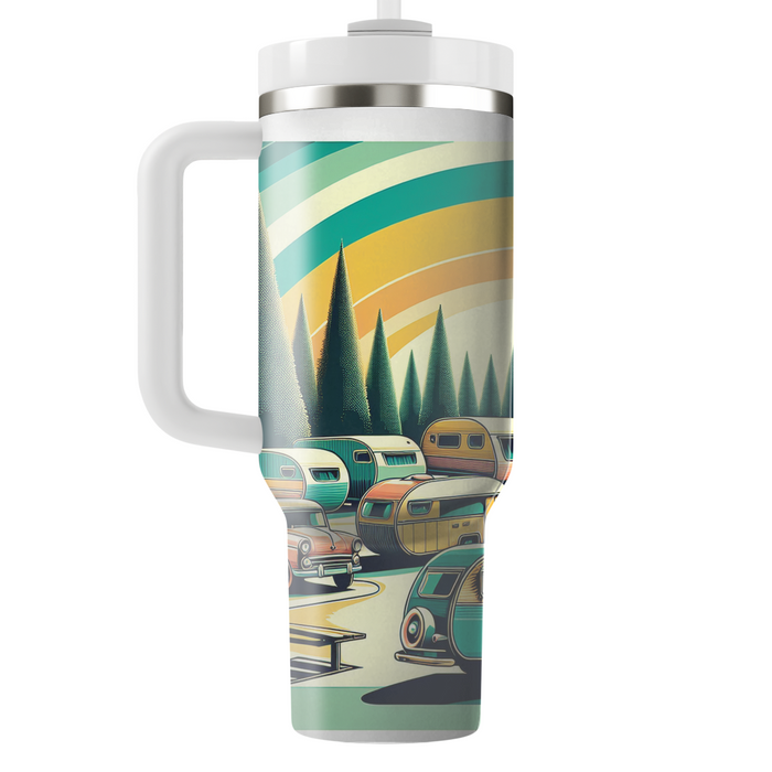 Vintage Caravan Adventure  Tumblers For Gifts