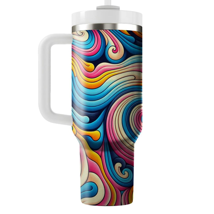 Tie-dye Dreamscape  Tumbler Cups