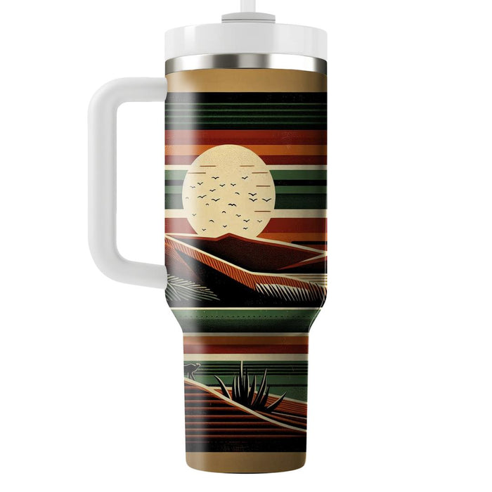 Seventies Safari Stripe  Unique Tumblers