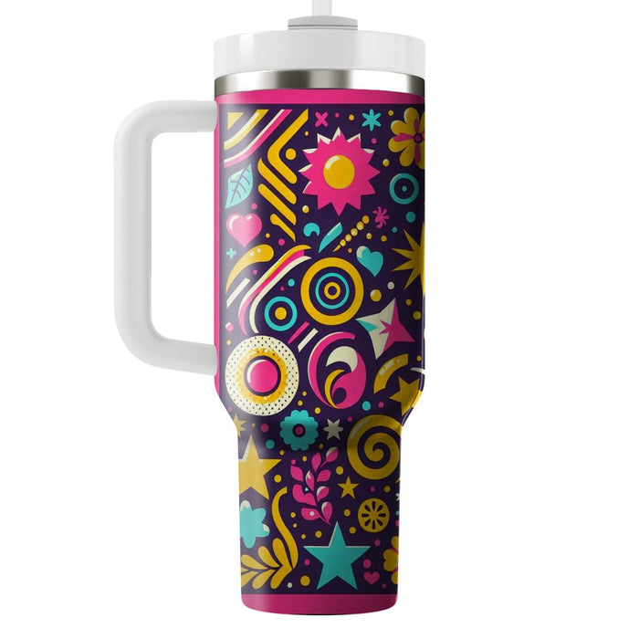 Bright Fiesta  Insulated Tumblers