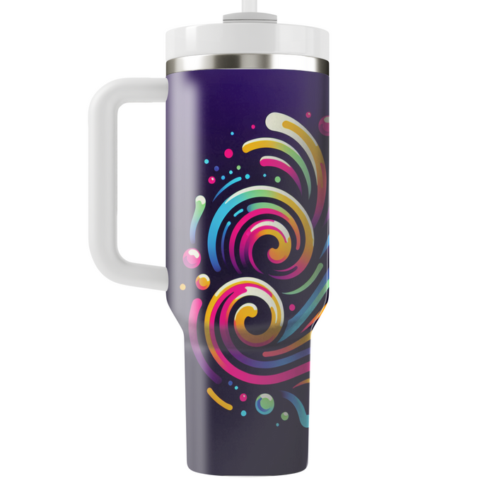 Retro Neon Disco  Custom Tumblers