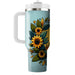 Bold Sunflower Delight  Decorative Tumblers