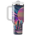 Retro Miami Nights  Tumbler Cups