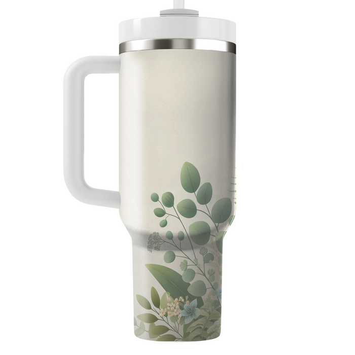 Botanical Garden Escape  Custom Tumblers