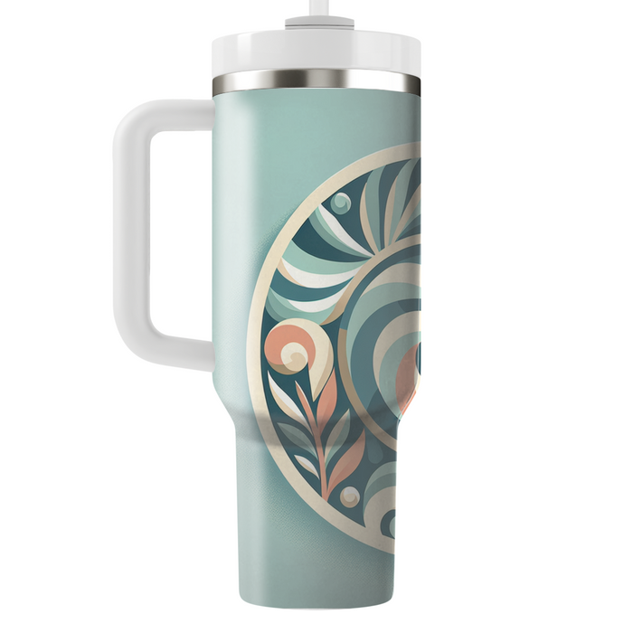 Seashell Spiral Design  Custom Tumblers