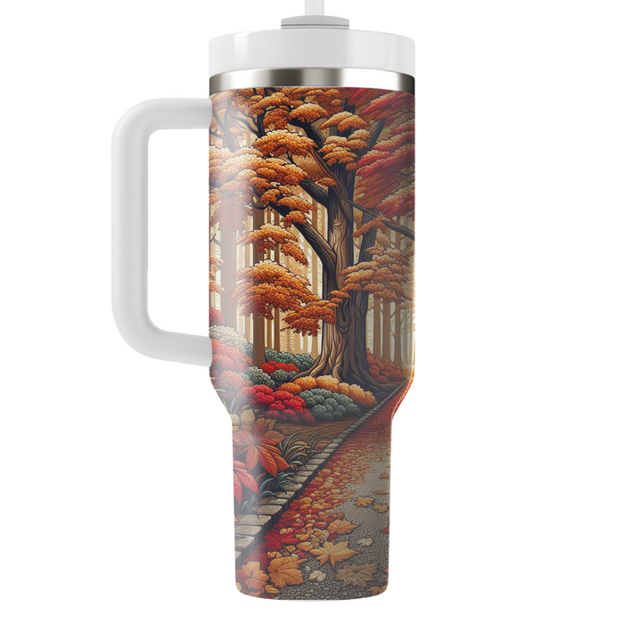 Autumn Stroll  Travel Tumblers