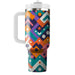 Funky Zigzag Design  Tumblers For Gifts