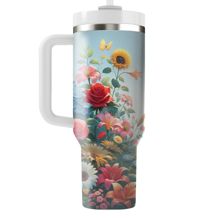 Spring Blossom Breeze  Personalized Tumblers