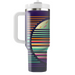 Bold Neon Stripes  Tumbler Cups