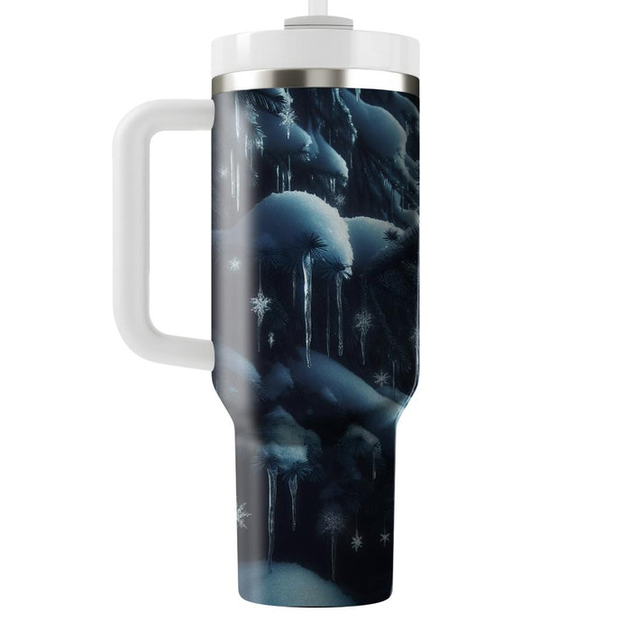 Winter Evergreen Magic  Custom Tumblers