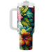 Vivid Tropical Blooms  Insulated Tumblers