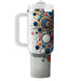 Bold Retro Dots  Travel Tumblers