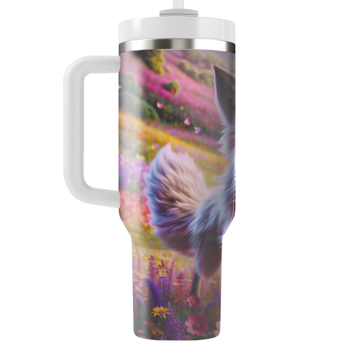 Floral Fox Fantasy  Tumblers With Lids