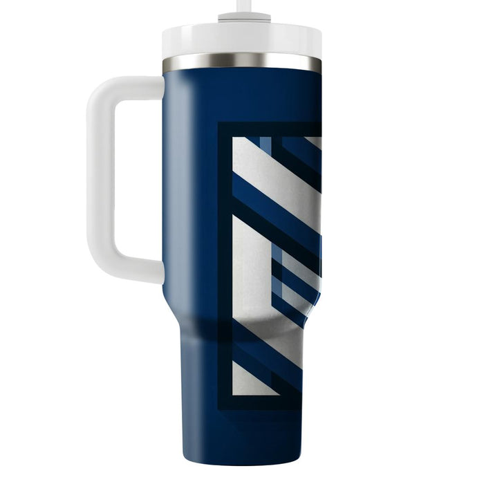 Simplistic Chevron Motif  Insulated Tumblers